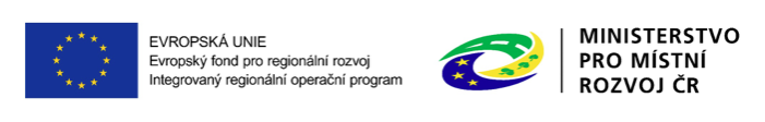 Loga Evropské unie a Ministerstva pro místní rozvoj